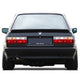 D-Motoring - Tail lights - Chrome Housing - Red Clear Lens - Plug-n-Play - Pair - BMW 318i / 325 / BMW M3 - 5