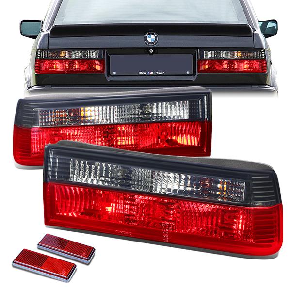 84-91 BMW E30, 318i, 325e, 325i, M3 Brake Tail Lights (Smoked
