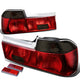 D-Motoring - Tail lights - Chrome Housing - Red Smoked Lens - Plug-n-Play - Pair - BMW 735I / 740I / 740IL / 750IL - 1