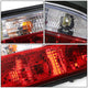 D-Motoring - Tail lights - Chrome Housing - Red Clear Lens - Plug-n-Play - Pair - BMW 318i / 323i / 325i Convertible / M3 Coupe / Convertible - 3