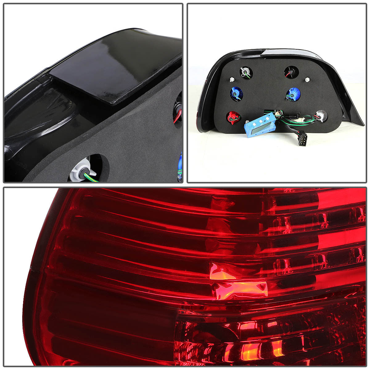 95-01 BMW E38, 750iL, 740iL, 740i LED Bar Brake Tail Lights