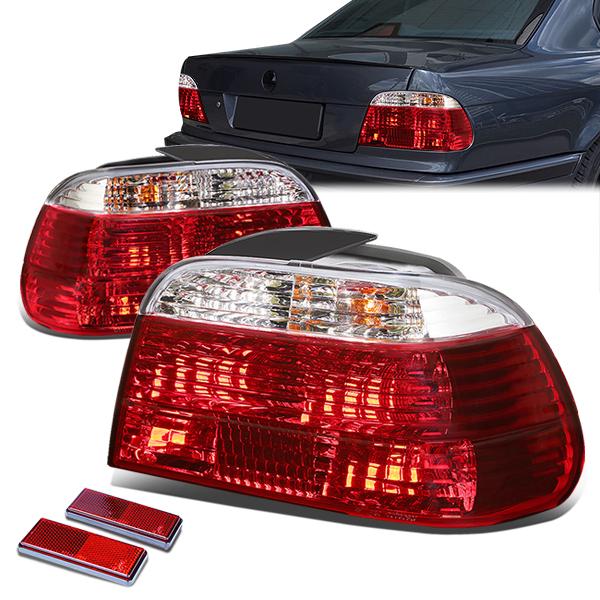 95-01 BMW E38, 750iL, 740iL, 740i Brake Tail Lights (Clear) – CA