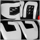 D-Motoring - 04-08 Ford F-150, Lobo Tail Lights - Full LED+Dual 3D Tube Bar - Clear Lens - Plug-n-play - Pair - 4