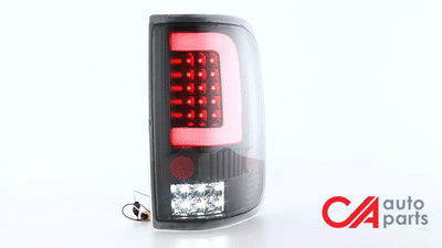 LED C-Bar Tail Lights(Black)<br>04-08 Ford F-150, Lobo