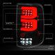 D-Motoring - 04-08 Ford F-150, Lobo Tail Lights - Full LED+Dual 3D Tube Bar - Smoked Lens - Plug-n-play - Pair - 2