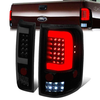 LED C-Bar Tail Lights(Tinted)<br>04-08 Ford F-150, Lobo