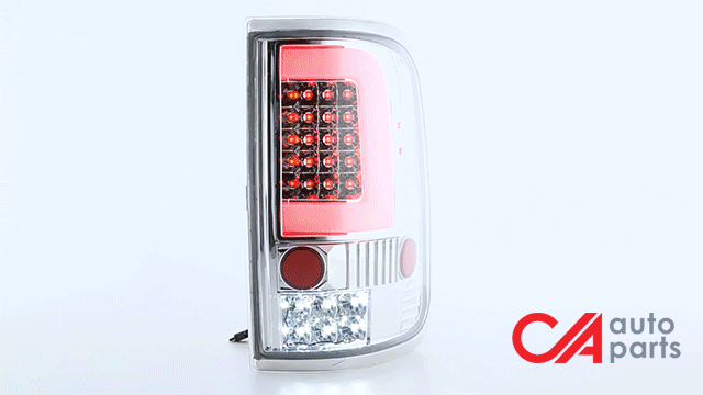LED C-Bar Tail Lights(Chrome)<br>04-08 Ford F-150, Lobo