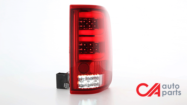Dual LED C-Bar Tail Lights(Red)<br>04-08 Ford F-150, Lobo