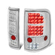 D-Motoring - 04-08 Ford F-150 Lobo Tail Lights - Full LED - Chrome Housing - Clear Lens - Plug-n-play - Pair - 1
