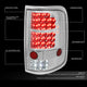 D-Motoring - 04-08 Ford F-150 Lobo Tail Lights - Full LED - Chrome Housing - Clear Lens - Plug-n-play - Pair - 2