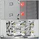 D-Motoring - 04-08 Ford F-150 Lobo Tail Lights - Full LED - Chrome Housing - Clear Lens - Plug-n-play - Pair - 5
