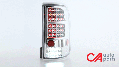LED Tail Lights (Clear)<br>04-08 Ford F-150, Lobo