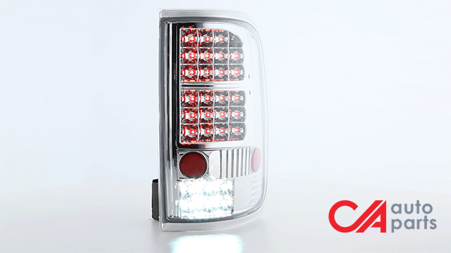 LED Tail Lights (Clear)<br>04-08 Ford F-150, Lobo