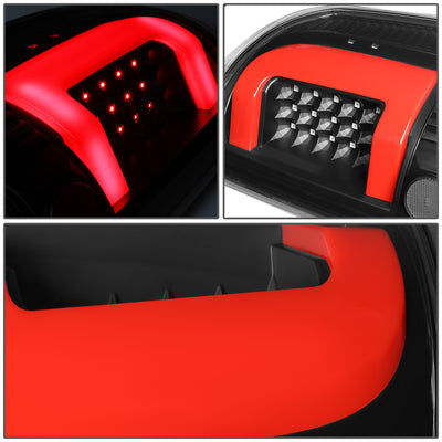 D-Motoring - 04-08 Ford F-150, Lobo  Tail Lights - Red 3D LED Bar - Clear Lens - Plug-n-play - Pair - 4
