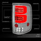 D-Motoring - 04-08 Ford F-150, Lobo Tail Lights - Full LED+Red 3D Tube Bar - Clear Lens - Plug-n-play - Pair - 2