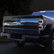 D-Motoring - Tail lights - Dual LED C-Bar - Black Housing - Clear Lens - Plug-n-Play - Pair - 09-14 Ford F-150 - 7