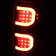 D-Motoring - Tail lights - Dual LED C-Bar - Black Housing - Clear Lens - Plug-n-Play - Pair - 09-14 Ford F-150 - 3