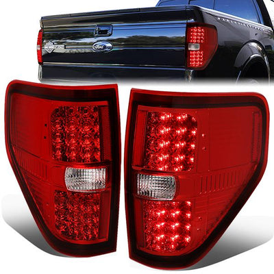 LED Tail Lights (Red)<br>09-14 Ford F150