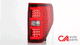 Dual Red LED C-Bar Tail Lights (Red)<br>09-14 Ford F150