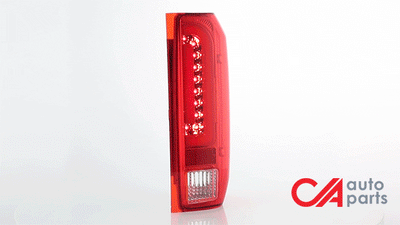Dual LED Tail Lights (Red)<br>90-97 Ford F150, F250, F350, Bronco