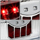 90-97 Ford F150 F250 Bronco Tail Lights - Full LED - Clear Lens - Pair - TL-F15094-LED-CH-CL - 7
