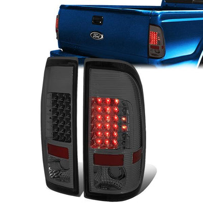 LED Tail Lights (Smoked)<br>97-07 Ford F250-F550 Super Duty