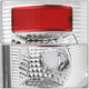 D-Motoring - Tail lights - Red LED L-Bar - Chrome Housing - Clear Lens - Plug-n-Play - Pair - Ford F-150 / F-150 Heritage / F-250 SD / F350 SD / F-450 SD / F-550 SD - 4