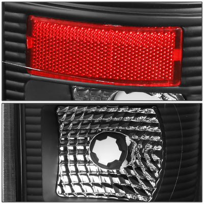 D-Motoring - Tail lights - 3D LED L-Bar - Black Housing - Clear Lens - Plug-n-Play - Pair - Ford F-250 SD / F350 SD / F-450 SD / F-550 SD / F-350 - 4