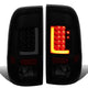D-Motoring - Tail lights - 3D LED L-Bar - Black Housing - Smoked Lens - Plug-n-Play - Pair - Ford F-250 SD / F350 SD / F-450 SD / F-550 SD / F-350 - 1