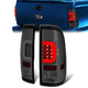 LED C-Bar Brake Tail Lights (Smoked)<br>08-16 Ford F250-F550 Super Duty