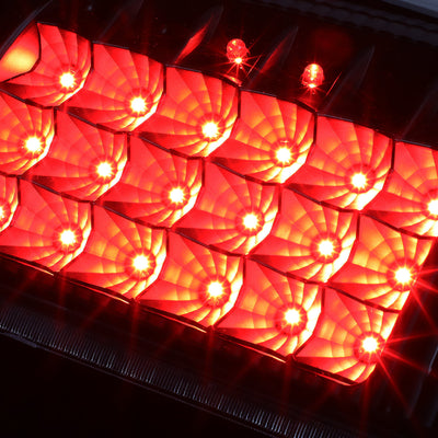 D-Motoring - Tail lights - LED - Black Housing - Smoked Lens - Plug-n-Play - Pair - Ford F-250 SD / F350 SD / F-450 SD / F-550 SD / F-350 / F-450 / F-550 - 3
