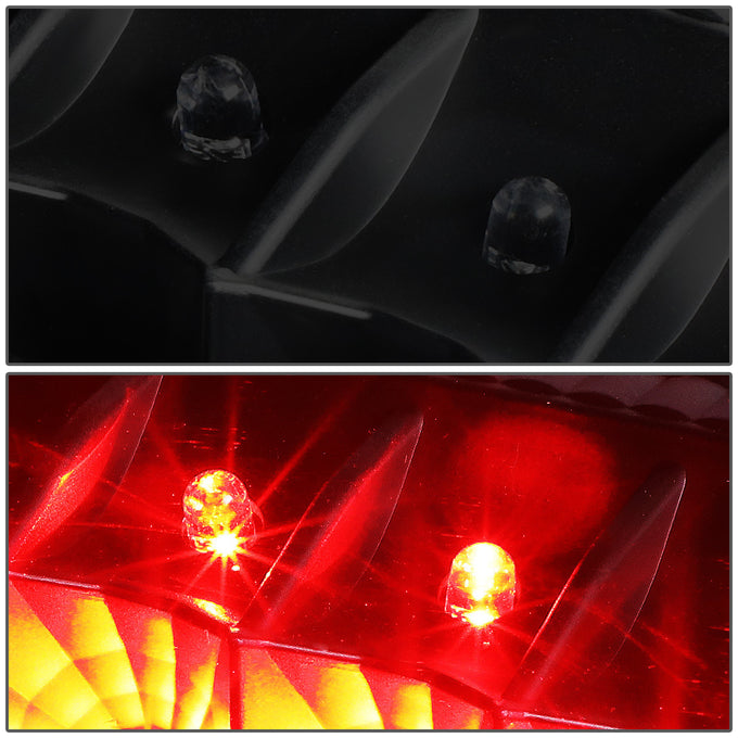 D-Motoring - Tail lights - LED - Black Housing - Smoked Lens - Plug-n-Play - Pair - Ford F-250 SD / F350 SD / F-450 SD / F-550 SD / F-350 / F-450 / F-550 - 5