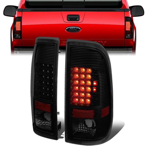LED Tail Lights (Tinted)<br>08-16 Ford F250-F550 Super Duty