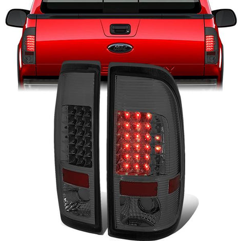 LED Tail Lights (Smoked)<br>08-16 Ford F250-F550 Super Duty