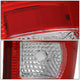 D-Motoring - Tail lights - Red LED L-Bar - Chrome Housing - Red Lens - Plug-n-Play - Pair - Ford F-250 SD / F350 SD / F-450 SD / F-550 SD / F-350 - 4
