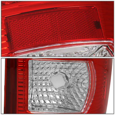 D-Motoring - Tail lights - Red LED L-Bar - Chrome Housing - Red Lens - Plug-n-Play - Pair - Ford F-250 SD / F350 SD / F-450 SD / F-550 SD / F-350 - 4