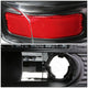 D-Motoring - Tail lights - 3D LED C-Bar - Black Housing - Clear Lens - Plug-n-Play - Pair - GMC Yukon / Chevrolet Tahoe / Suburban - 4