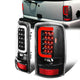 3D LED C-Bar Tail Lights(Black)<br>00-06 Yukon XL, Suburban 1500, 2500, Tahoe