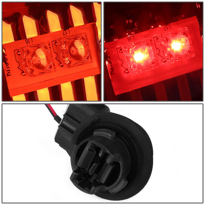 D-Motoring - Tail lights - 3D LED C-Bar - Chrome Housing - Red Lens - Plug-n-Play - Pair - GMC Yukon / Chevrolet Tahoe / Suburban - 5