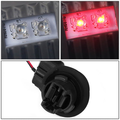 D-Motoring - Tail lights - 3D LED C-Bar - Chrome Housing - Smoked Lens - Plug-n-Play - Pair - GMC Yukon / Chevrolet Tahoe / Suburban - 5