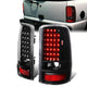 LED Tail Lights (Black)<br>00-06 Yukon XL, Suburban 1500, 2500, Tahoe