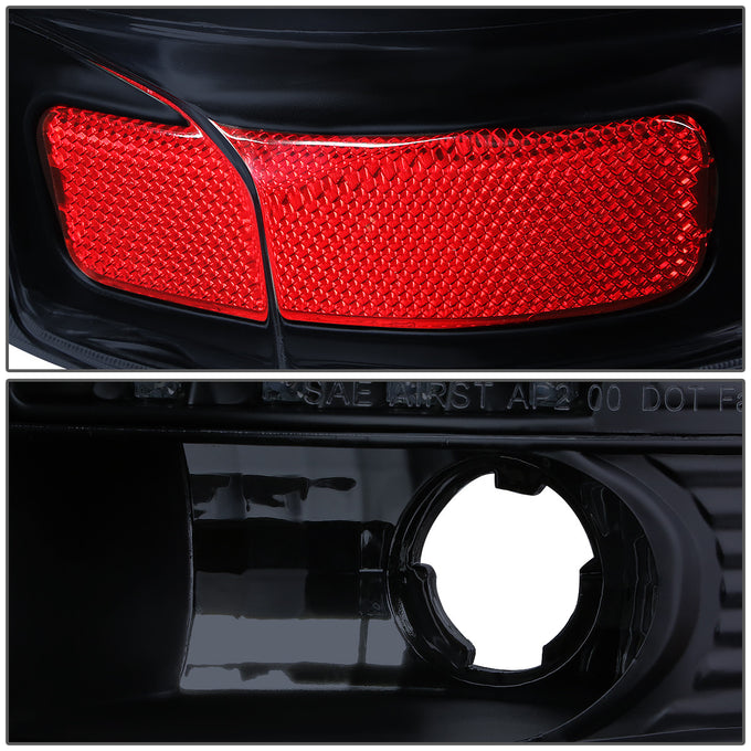 D-Motoring - Tail lights - LED - Black Housing - Smoked Lens - Plug-n-Play - Pair - GMC Yukon / Chevrolet Tahoe / Suburban - 4