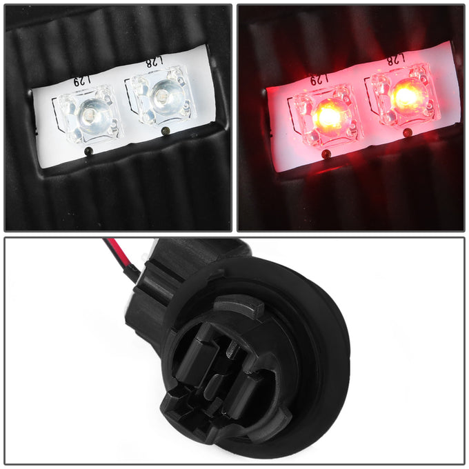 D-Motoring - Tail lights - LED - Black Housing - Smoked Lens - Plug-n-Play - Pair - GMC Yukon / Chevrolet Tahoe / Suburban - 5