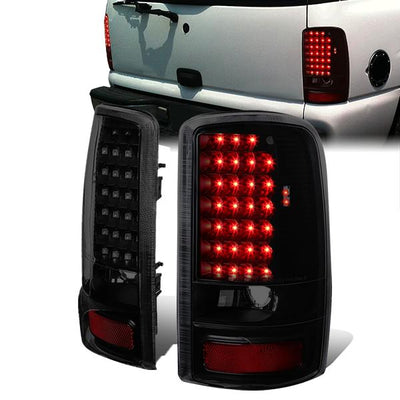 LED Tail Lights (Tinted)<br>00-06 Yukon XL, Suburban 1500, 2500, Tahoe