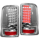 D-Motoring - Tail lights - LED - Chrome Housing - Clear Lens - Plug-n-Play - Pair - GMC Yukon / Chevrolet Tahoe / Suburban - 1