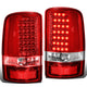 D-Motoring - Tail lights - LED - Chrome Housing - Red Lens - Plug-n-Play - Pair - GMC Yukon / Chevrolet Tahoe / Suburban - 1