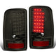 D-Motoring - Tail lights - LED - Chrome Housing - Smoked Lens - Plug-n-Play - Pair - GMC Yukon / Chevrolet Tahoe / Suburban - 1