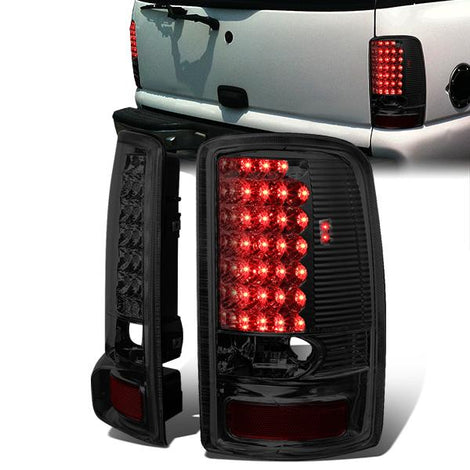LED Tail Lights (Smoked)<br>00-06 Yukon XL, Suburban 1500, 2500, Tahoe