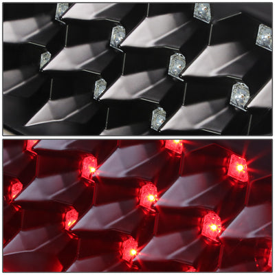 D-Motoring - Tail lights - 3D LED Red Bar - Black Housing - Clear Lens - Plug-n-Play - Pair - GMC Yukon / Chevrolet Tahoe / Suburban - 3