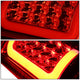 D-Motoring - Tail lights - 3D LED Red Bar - Chrome Housing - Red Lens - Plug-n-Play - Pair - GMC Yukon / Chevrolet Tahoe / Suburban - 4